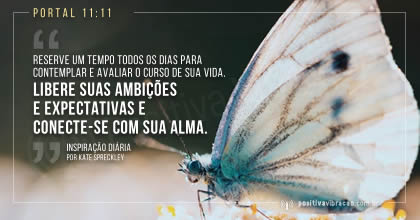 Portal 11:11 , Inspiração Diária de Kate Spreckley