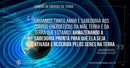 A Campos de Energia da Terra, pelo Arcanjo Miguel canalizado através de Natalie Glasson