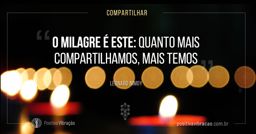 Frases de Inspiração Cabalísticas Compartilhar, Leonard Nimoy