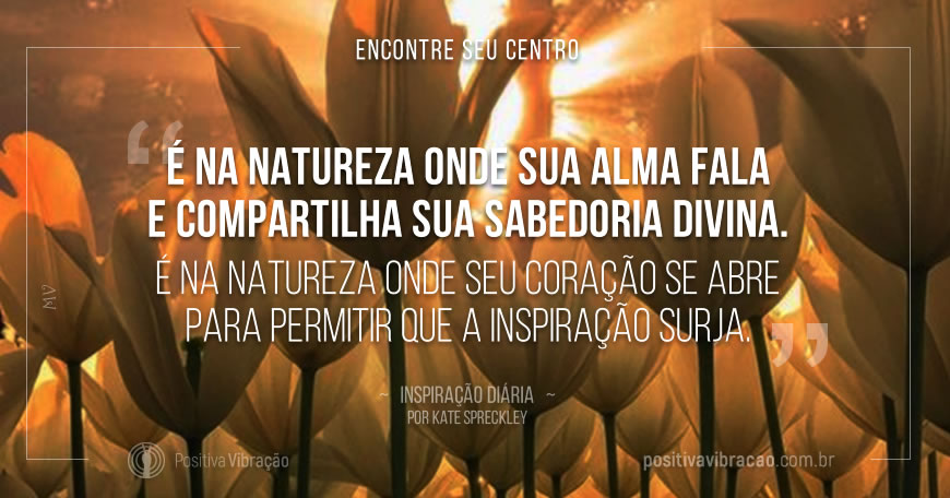 Inspiração Diária de Kate Spreckley