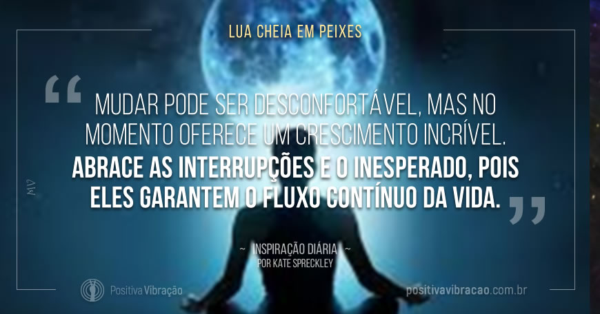 Inspiração Diária de Kate Spreckley