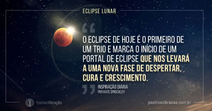 Eclipse Lunar, Inspiração Diária de Kate Spreckley