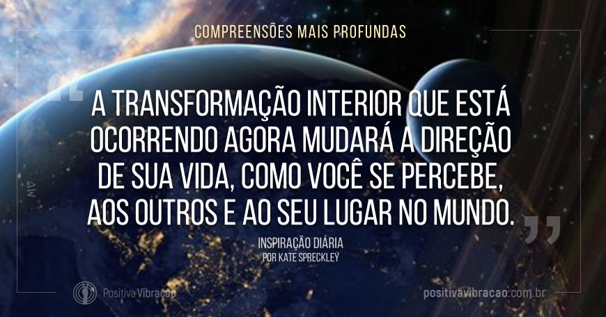 Inspiração Diária de Kate Spreckley