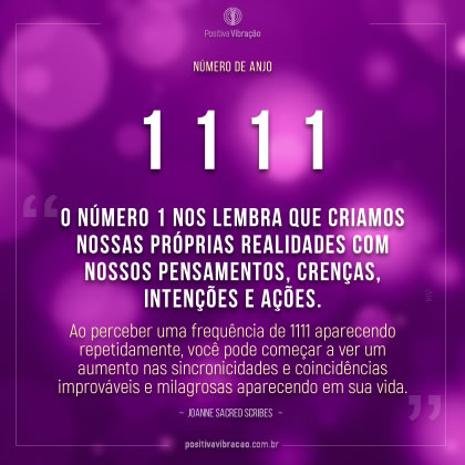 Número de Anjo 1111, por Joanne Sacred Scribes