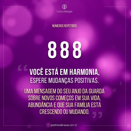 Número Mestre 888