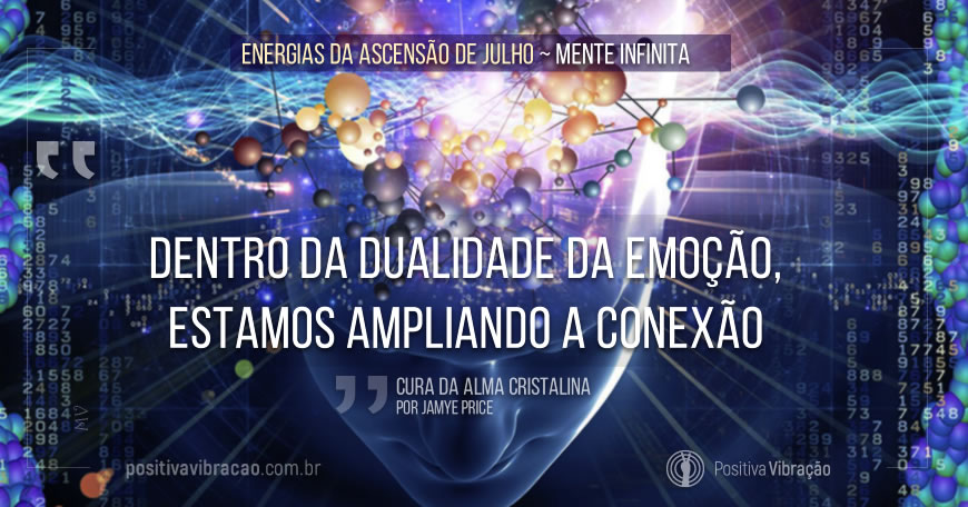 Energias da Ascensão de Julho ∞ Mente Infinita, Mensagem de Jamye Price