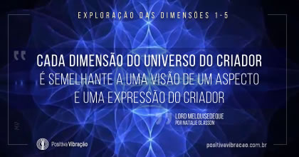 Exploração das Dimensões 1-5 pelo Lord Melquisedeque, por Natalie Glasson